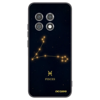 Picasee OnePlus 11 5G Hülle - Schwarzes Silikon - PISCES