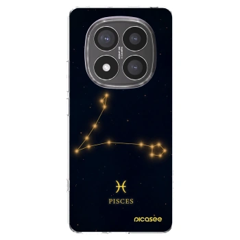 Picasee Xiaomi Redmi Note 14 Pro+ 5G Hülle - Transparentes Silikon - PISCES