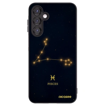 Picasee Samsung Galaxy A16 5G Hülle - Schwarzes Silikon - PISCES