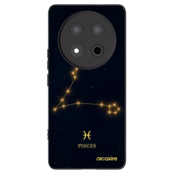 Picasee Honor Magic7 Lite 5G Hülle - Schwarzes Silikon - PISCES