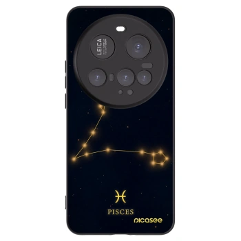 Picasee Xiaomi 15 Ultra Hülle - Schwarzes Silikon - PISCES