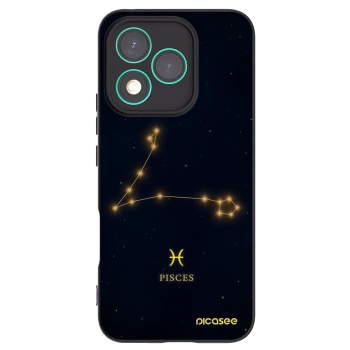 Picasee Honor 400 Lite 5G Hülle - Schwarzes Silikon - PISCES