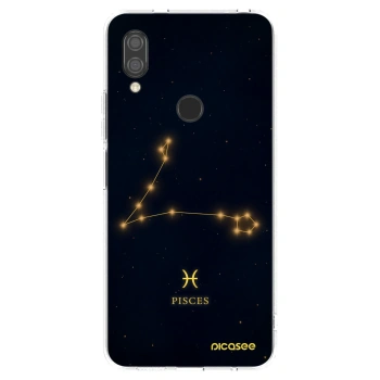 Picasee Xiaomi Redmi 7 Hülle - Transparentes Silikon - PISCES