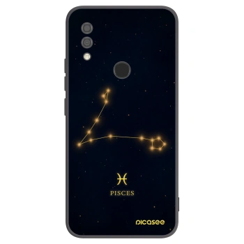 Picasee Xiaomi Redmi 7 Hülle - Schwarzes Silikon - PISCES
