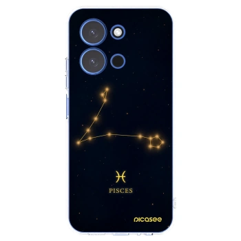 Picasee Xiaomi Redmi 15C 4G Hülle - Transparentes Silikon - PISCES