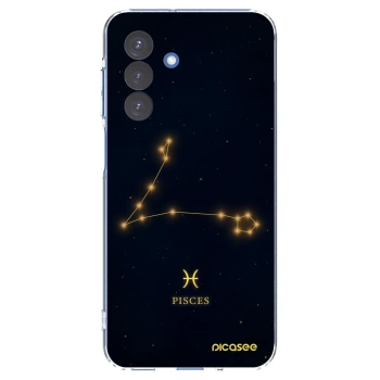 Picasee Samsung Galaxy A17 5G Hülle - Transparentes Silikon - PISCES