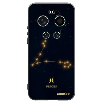 Picasee Xiaomi 17 Ultra Hülle - Schwarzes Silikon - PISCES