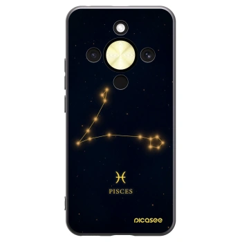 Picasee Honor Magic8 Lite 5G Hülle - Schwarzes Silikon - PISCES