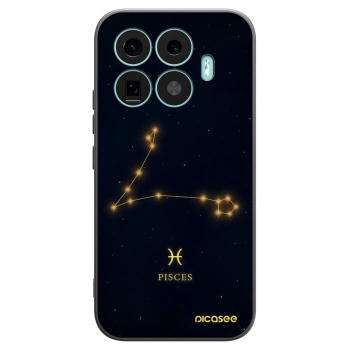 Picasee Xiaomi 17T Hülle - Schwarzes Silikon - PISCES