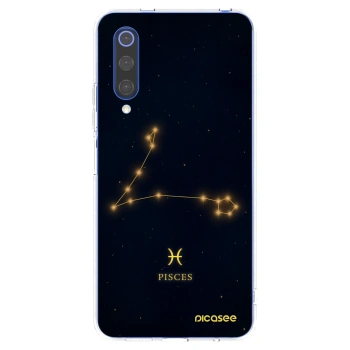 Picasee Xiaomi Mi 9 SE Hülle - Transparentes Silikon - PISCES