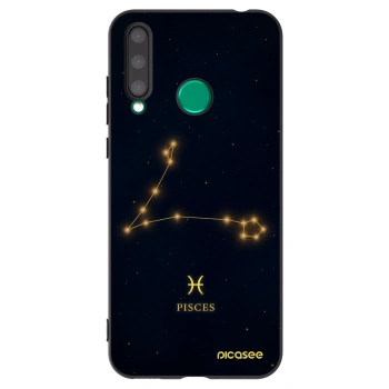 Picasee Honor 20 Lite Hülle - Schwarzes Silikon - PISCES