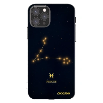 Picasee Apple iPhone 11 Pro Hülle - Transparentes Silikon - PISCES