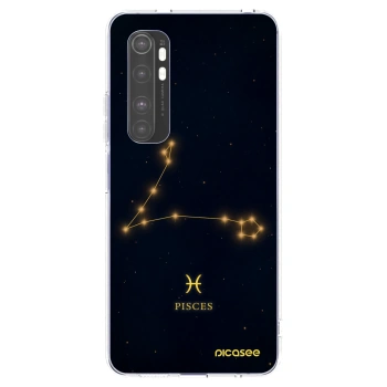 Picasee Xiaomi Mi Note 10 Lite Hülle - Transparentes Silikon - PISCES