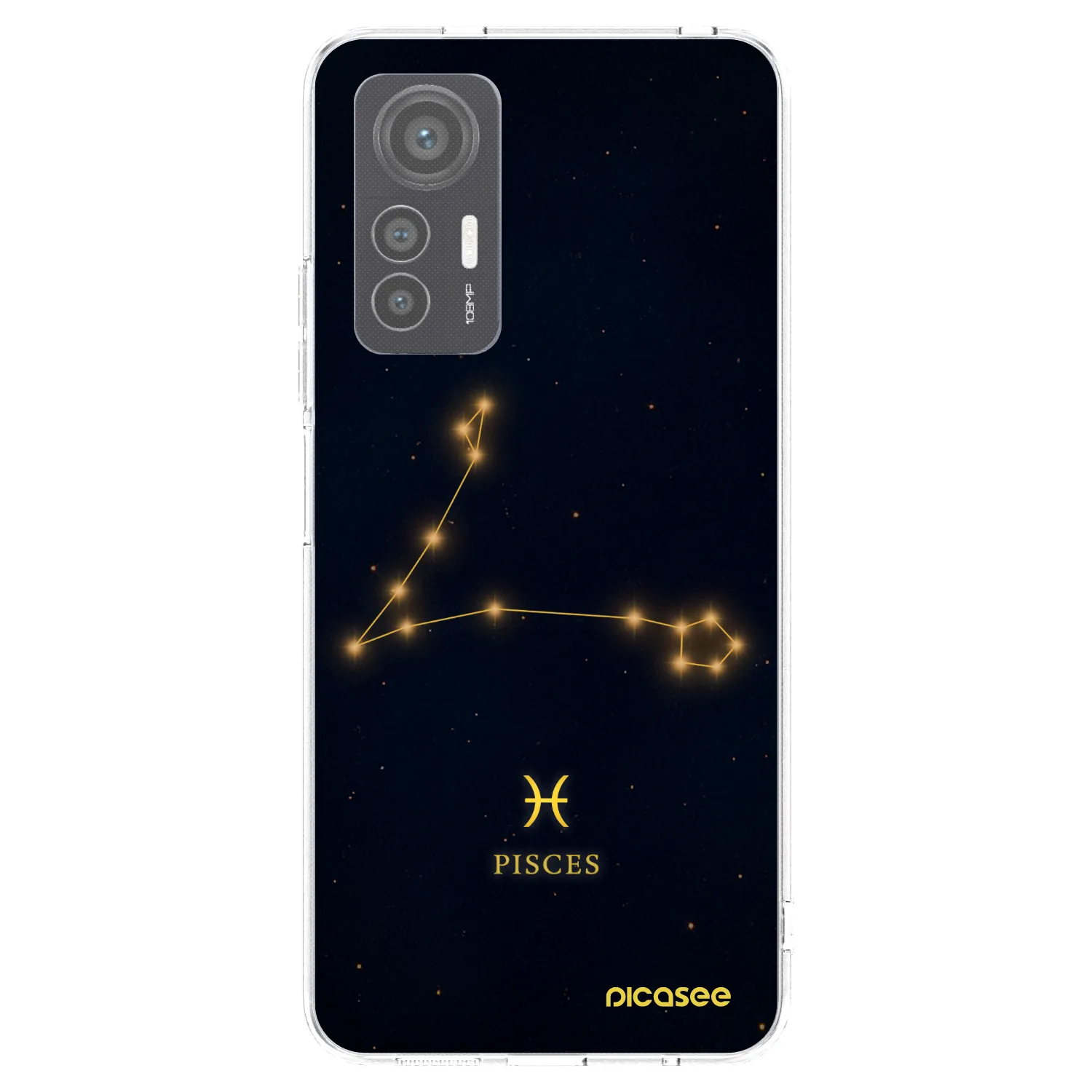 Picasee Xiaomi 12 Lite Hülle - Transparentes Silikon - PISCES