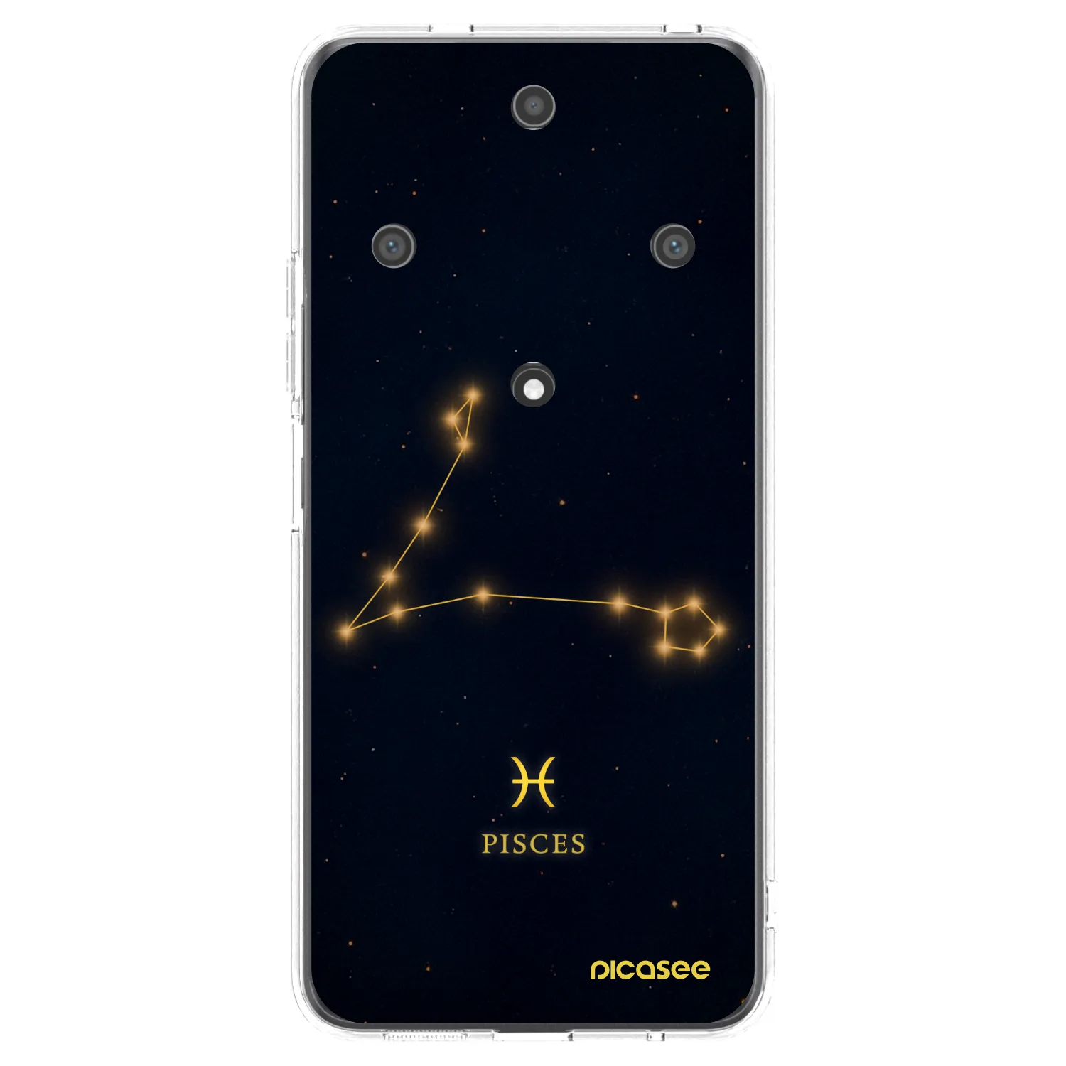 Picasee Honor Magic5 Lite 5G Hülle - Transparentes Silikon - PISCES