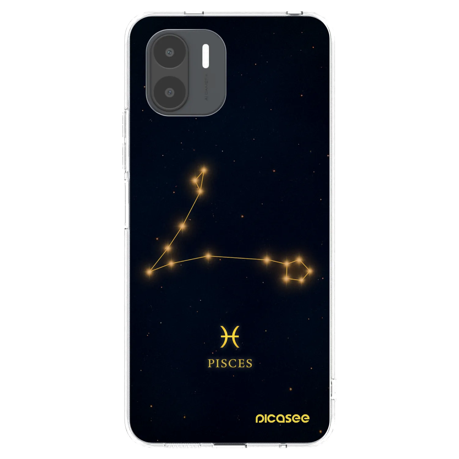 Picasee Xiaomi Redmi A2 Hülle - Transparentes Silikon - PISCES