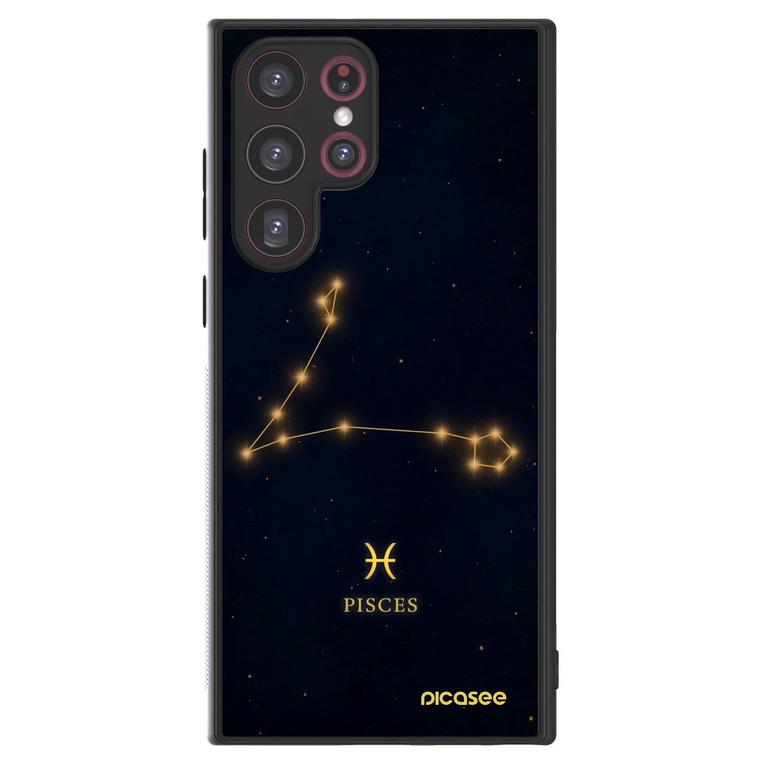 Picasee ULTIMATE CASE PowerShare für Samsung Galaxy S22 Ultra 5G - PISCES