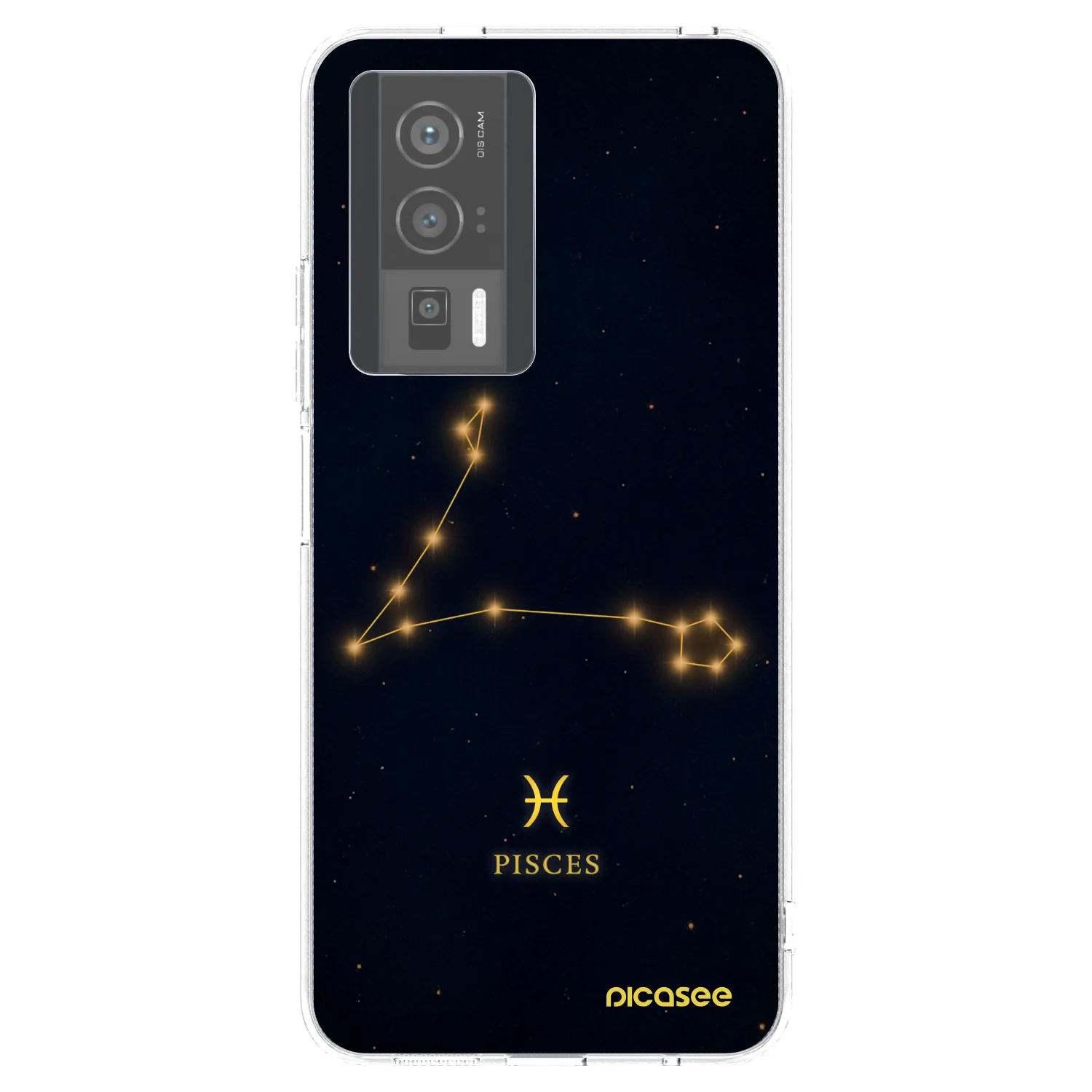 Picasee Xiaomi Poco F5 Pro 5G Hülle - Transparentes Silikon - PISCES