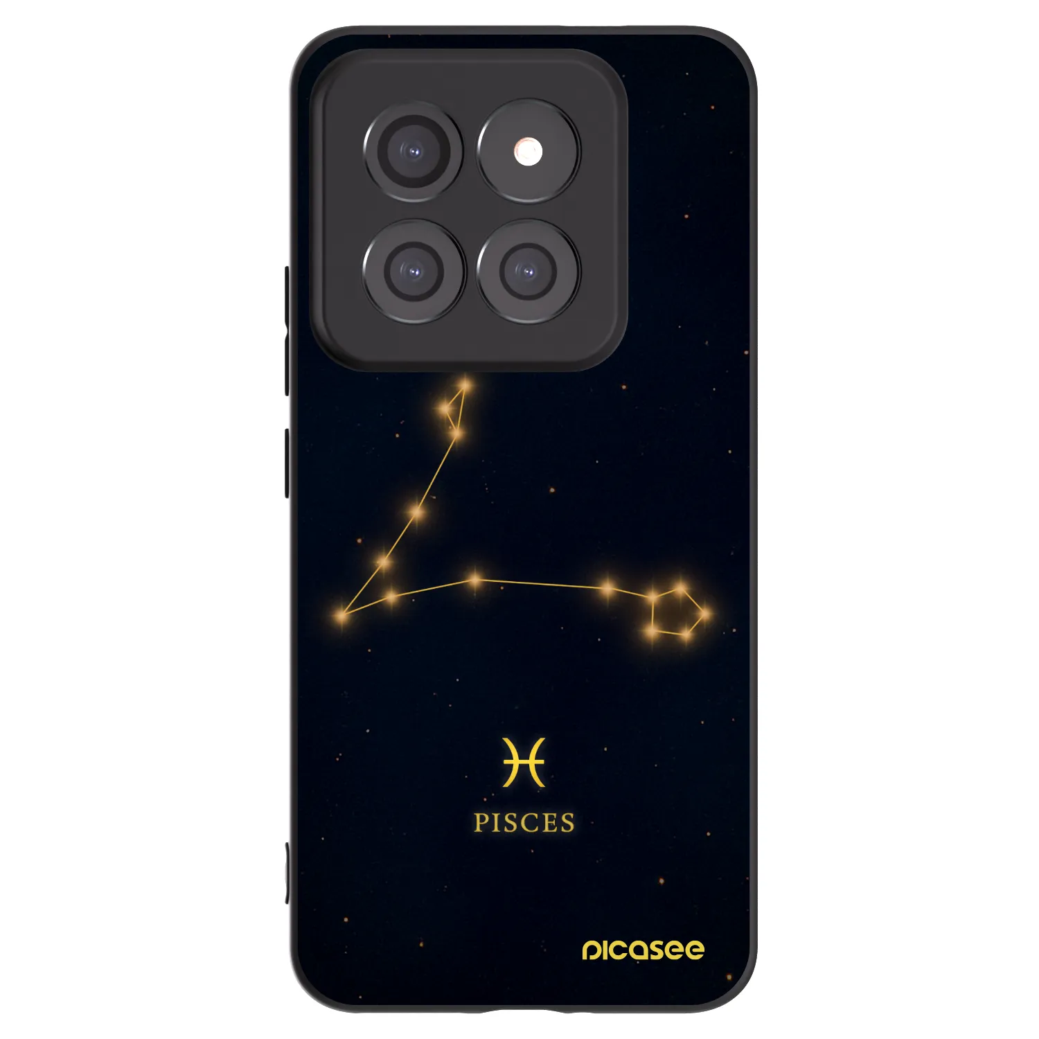 Picasee Xiaomi 14 Pro Hülle - Schwarzes Silikon - PISCES