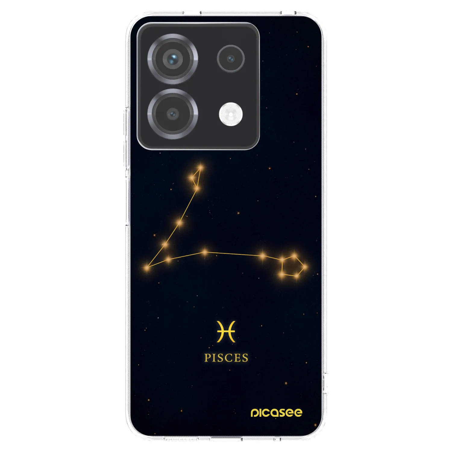 Picasee Xiaomi Poco X6 Hülle - Transparentes Silikon - PISCES