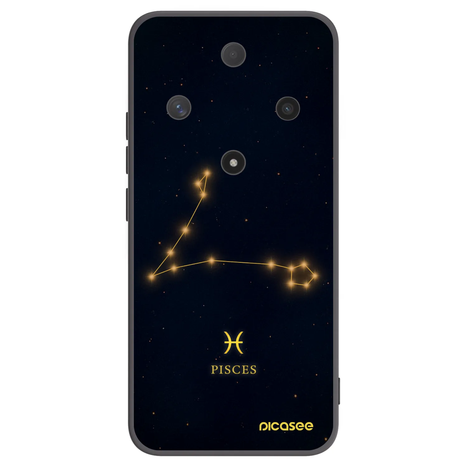 Picasee Honor Magic6 Lite 5G Hülle - Schwarzes Silikon - PISCES