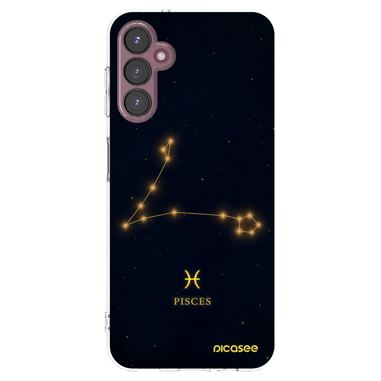 Picasee Samsung Galaxy A05s A057G Hülle - Transparentes Silikon - PISCES