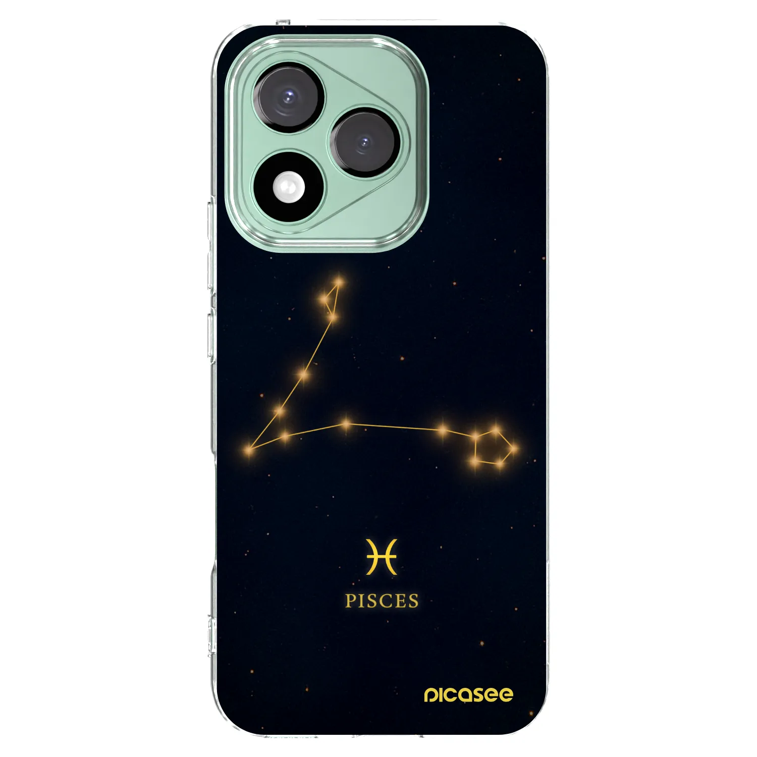 Picasee Honor 400 Lite 5G Hülle - Transparentes Silikon - PISCES