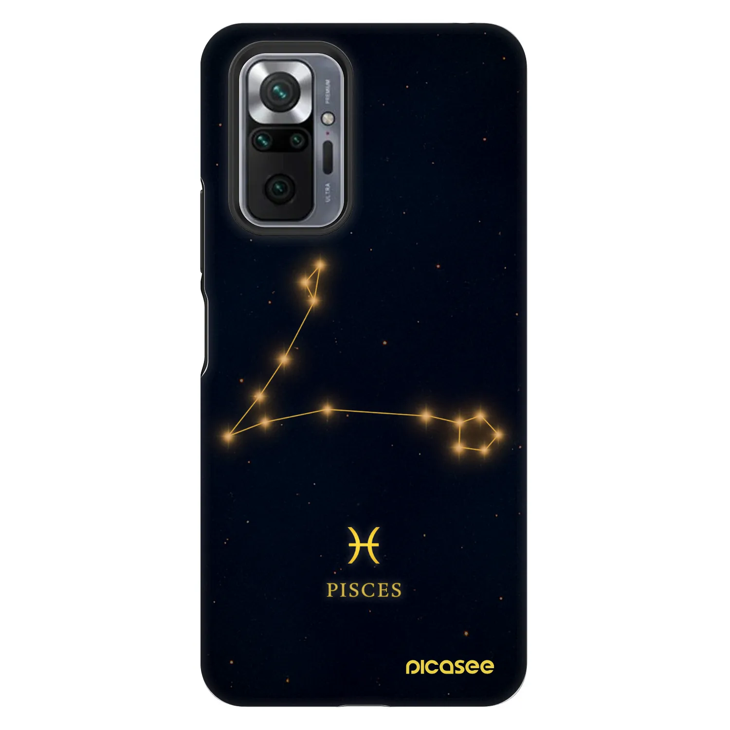 Picasee Fashion Case für Xiaomi Redmi Note 10 Pro - PISCES