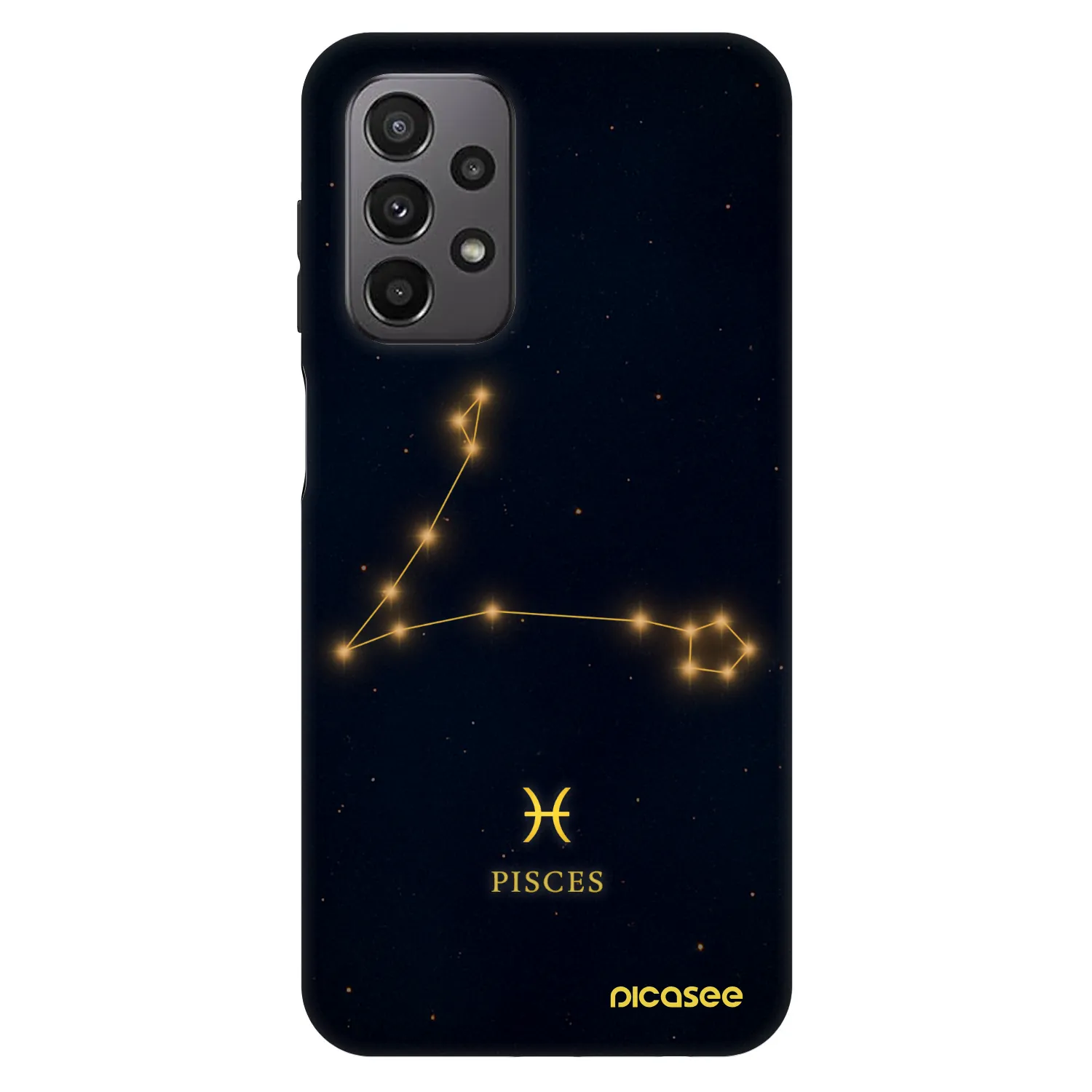 Picasee Fashion Case für Samsung Galaxy A23 A235F 4G - PISCES