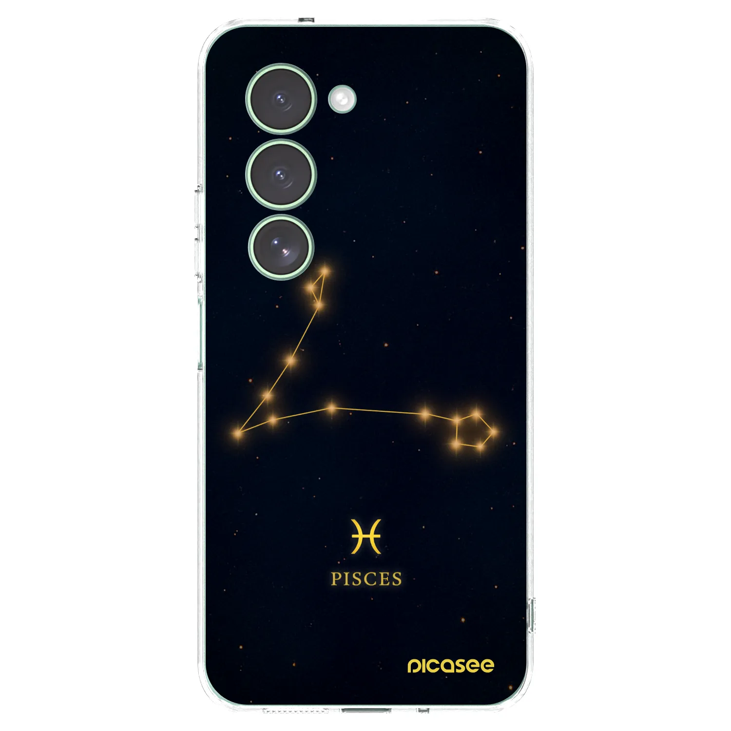 Picasee Xiaomi Redmi 15 5G Hülle - Transparentes Silikon - PISCES