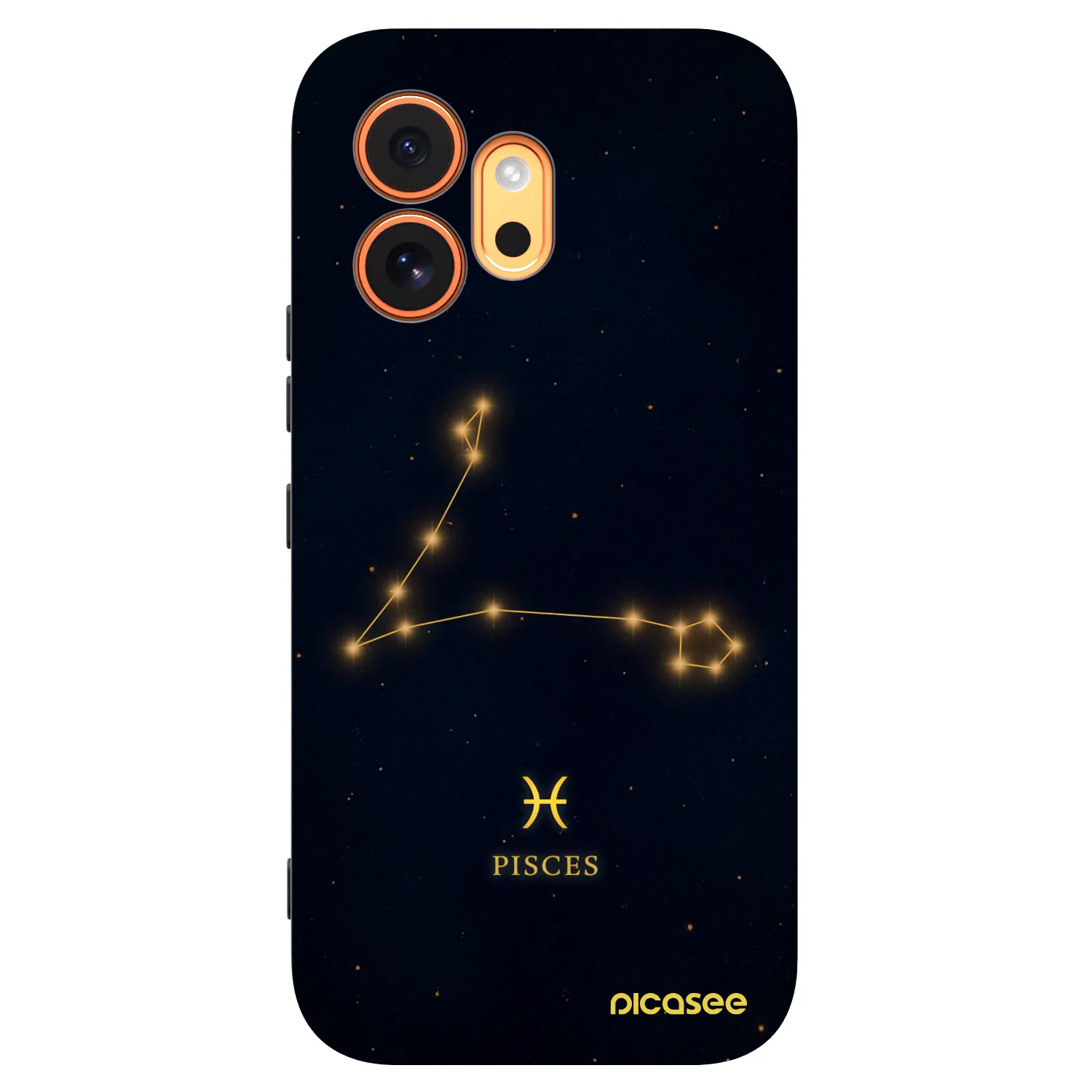 Picasee Honor 600 Hülle - Schwarzes Silikon - PISCES