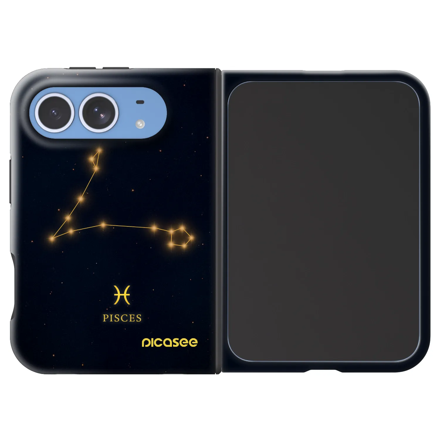 Picasee Fashion Case MagSafe für Apple iPhone Duo - PISCES