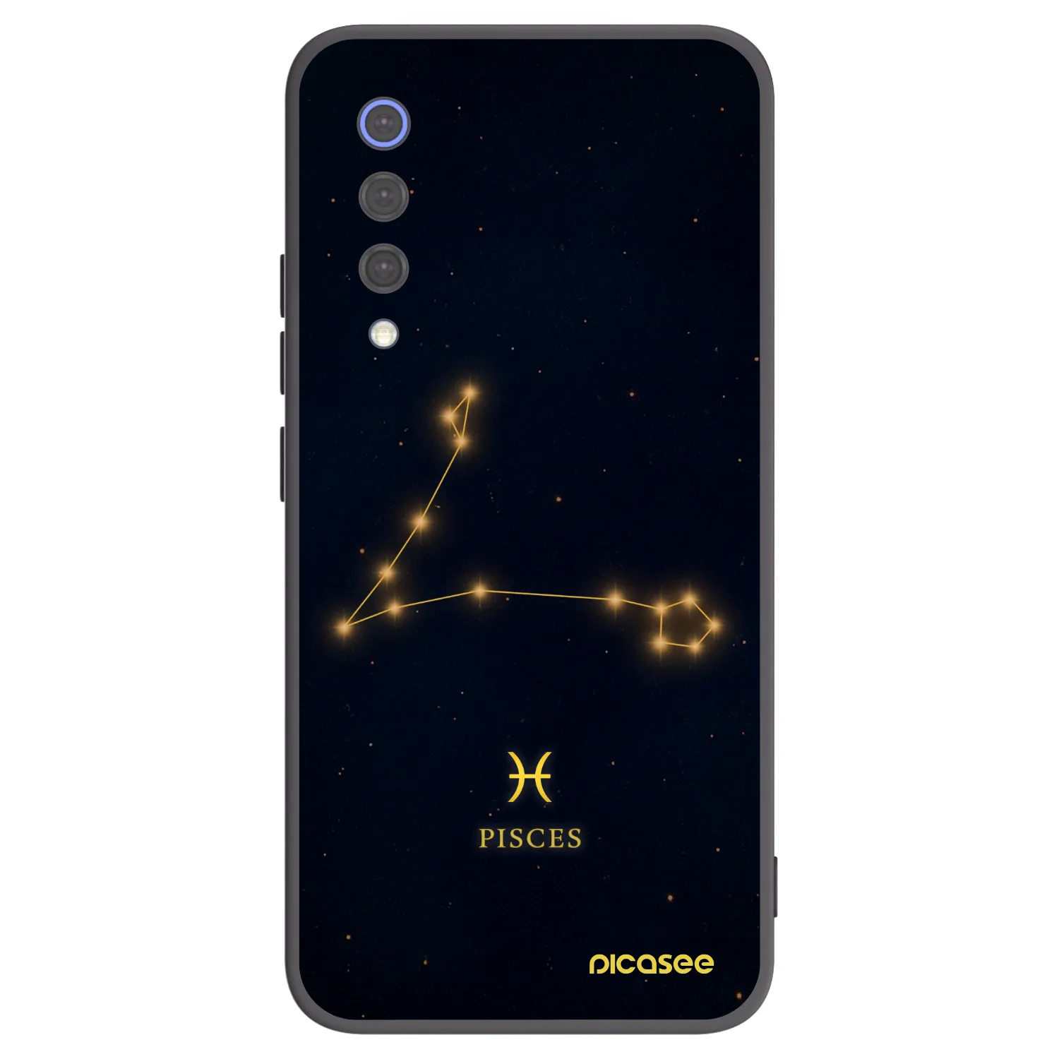 Picasee Xiaomi Mi 9 SE Hülle - Schwarzes Silikon - PISCES