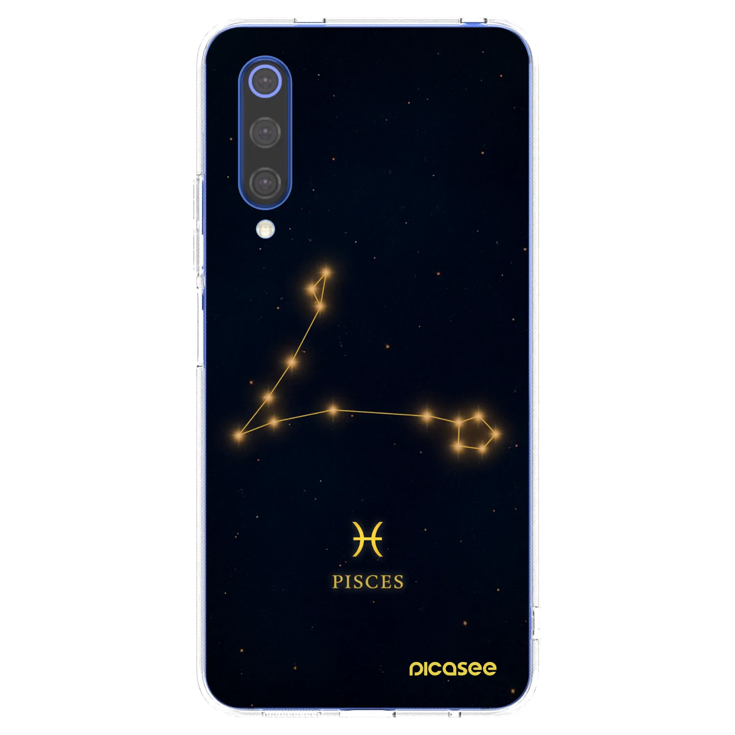 Picasee Xiaomi Mi 9 SE Hülle - Transparentes Silikon - PISCES