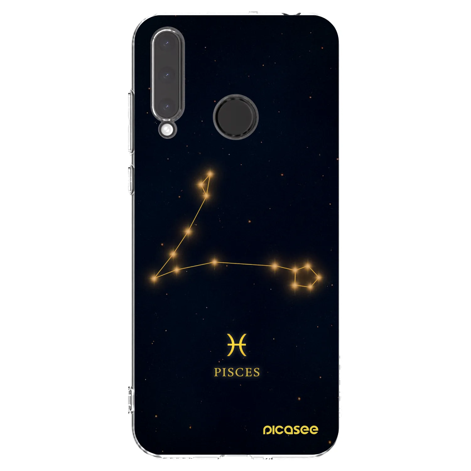 Picasee Honor 20 Lite Hülle - Transparentes Silikon - PISCES