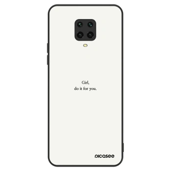 Hülle für Xiaomi Redmi Note 9 Pro - Girl, do it for you