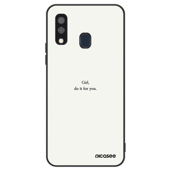 Hülle für Samsung Galaxy A40 A405F - Girl, do it for you