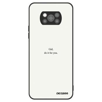 Hülle für Xiaomi Poco X3 Pro - Girl, do it for you