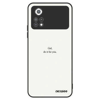 Hülle für Xiaomi Poco X4 Pro 5G - Girl, do it for you