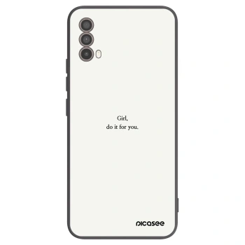 Hülle für Motorola Moto E40 - Girl, do it for you