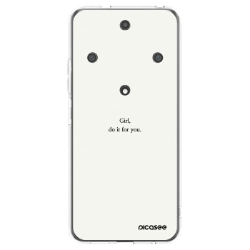 Picasee Honor Magic5 Lite 5G Hülle - Transparentes Silikon - Girl, do it for you