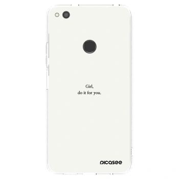 Picasee Huawei Mate 40 Pro Hülle - Transparentes Silikon - Girl, do it for you