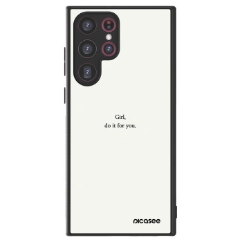 Picasee ULTIMATE CASE PowerShare für Samsung Galaxy S22 Ultra 5G - Girl, do it for you
