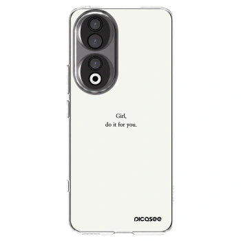 Picasee Honor 90 5G Hülle - Transparentes Silikon - Girl, do it for you