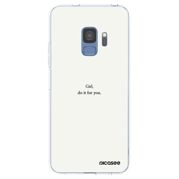 Hülle für Samsung Galaxy S9 G960F - Girl, do it for you