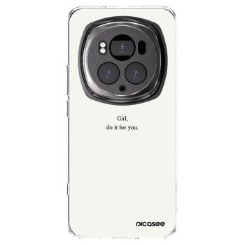 Picasee Honor Magic6 Pro Hülle - Transparentes Silikon - Girl, do it for you
