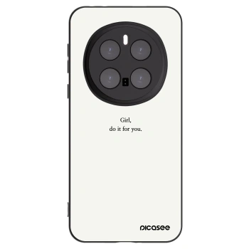 Picasee Honor Magic7 Pro 5G Hülle - Schwarzes Silikon - Girl, do it for you