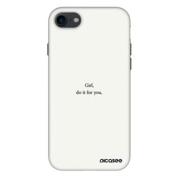 Hülle für Apple iPhone 7 - Girl, do it for you