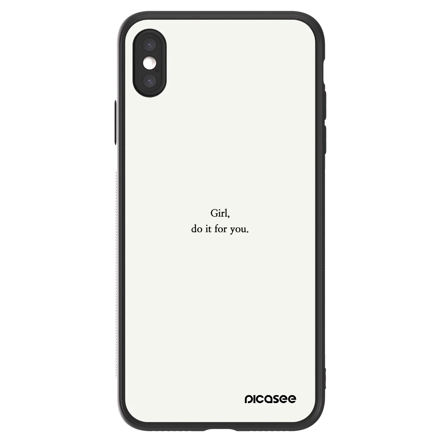 Picasee ULTIMATE CASE für Apple iPhone XS Max - Girl, do it for you