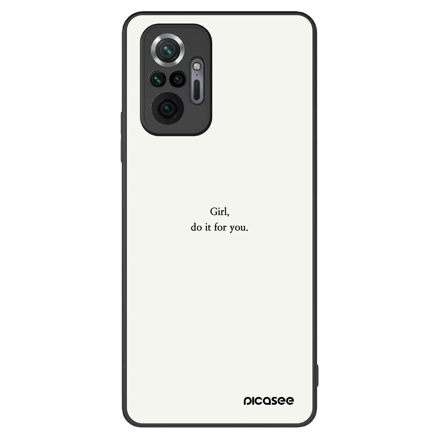 Picasee ULTIMATE CASE für Xiaomi Redmi Note 10 Pro - Girl, do it for you